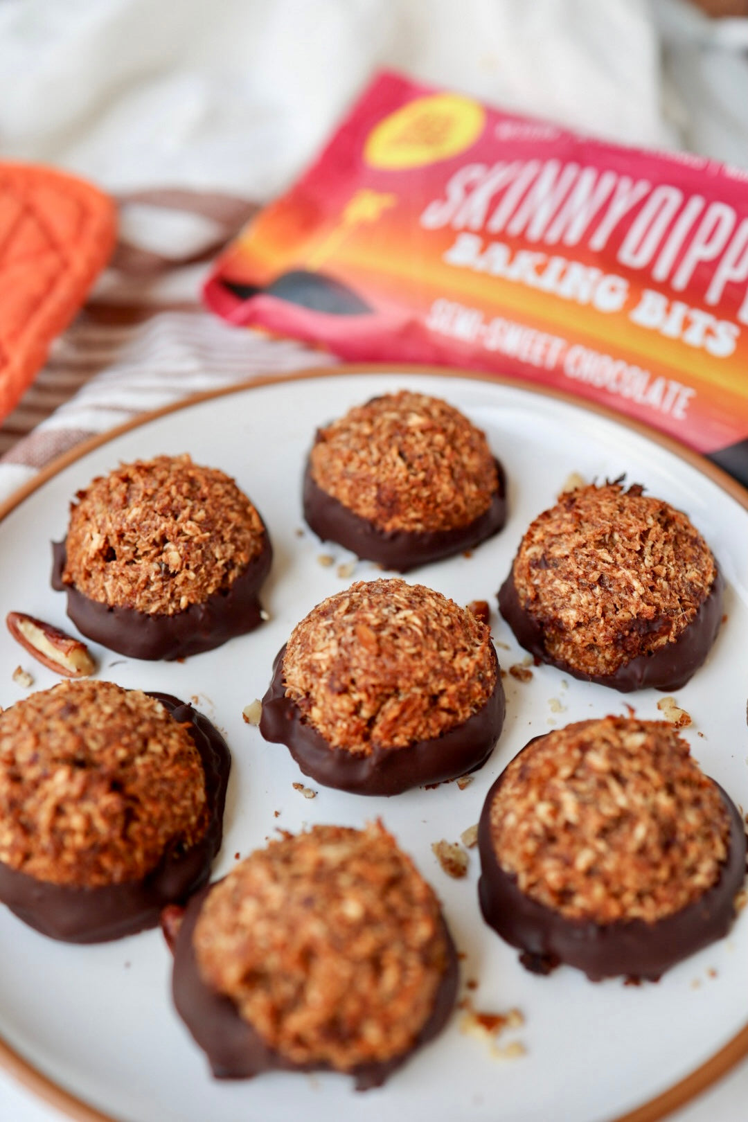 Pumpkin Spice Macaroons