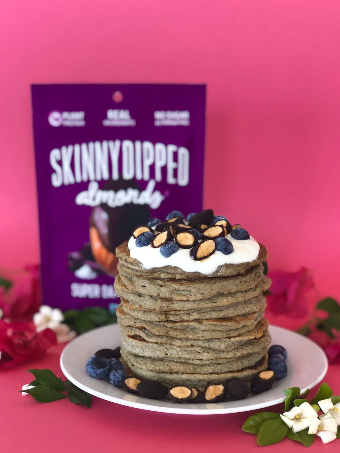 Super Dark Oat Pancakes