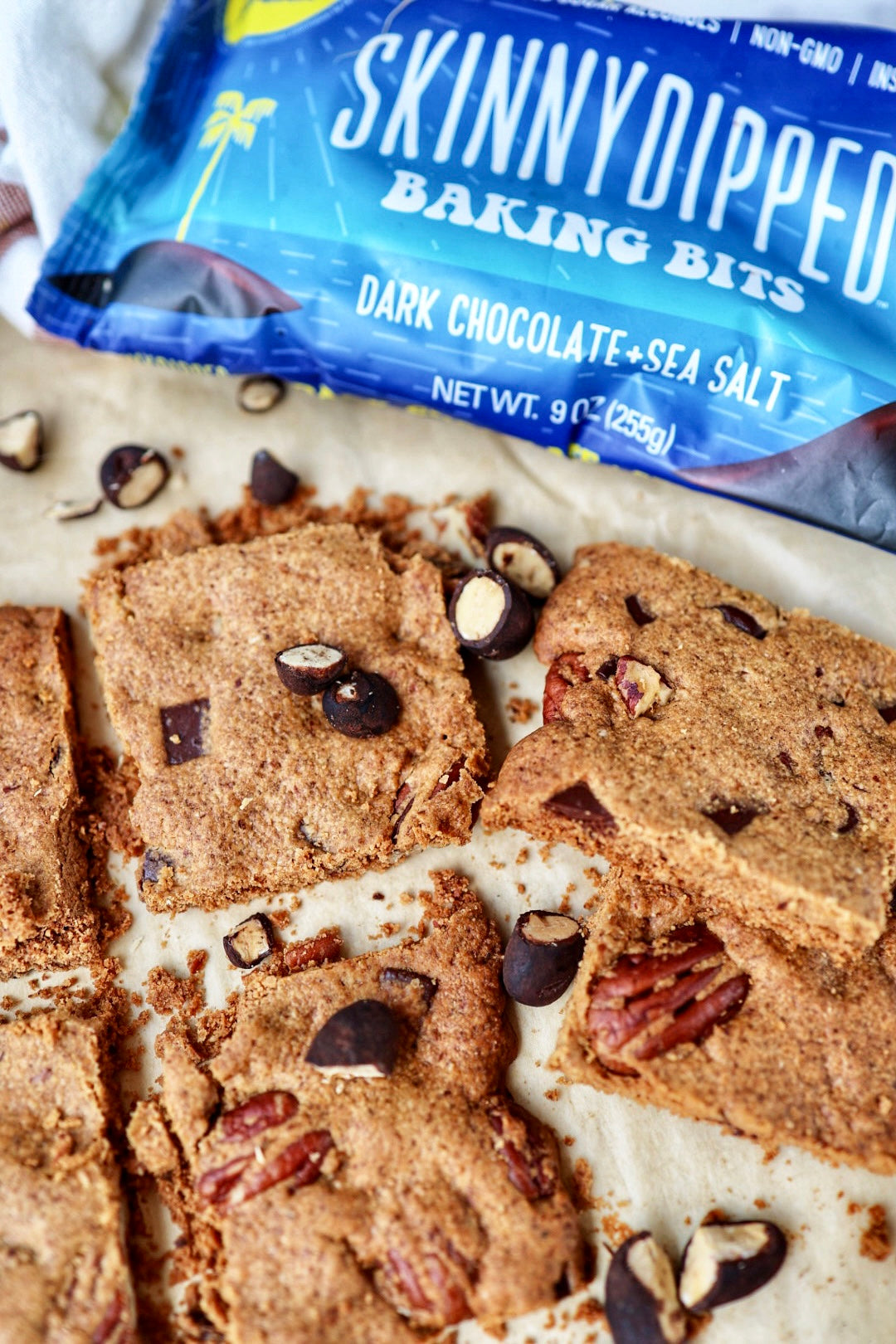 Crunchy Almond & Chocolate Brittle