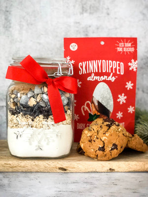 SkinnyDipped Almonds Peppermint Cookies In A Jar