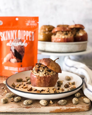 Peanut Butter Baked Apples