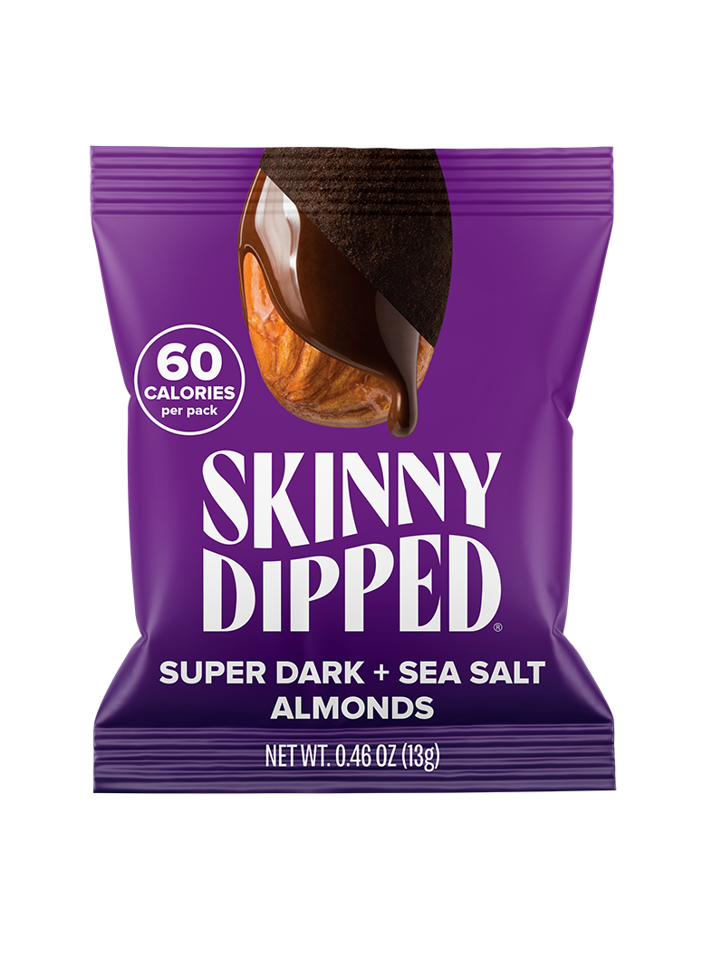 SkinnyDipped | Super Dark + Sea Salt Almonds