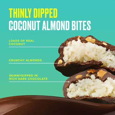 Dark Chocolate Coconut Almond Bites