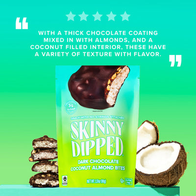 Dark Chocolate Coconut Almond Bites