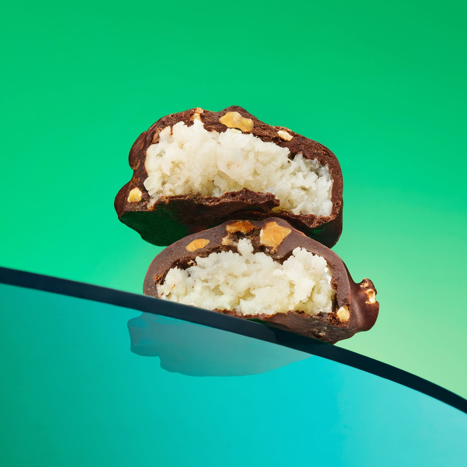 Dark Chocolate Coconut Almond Bites