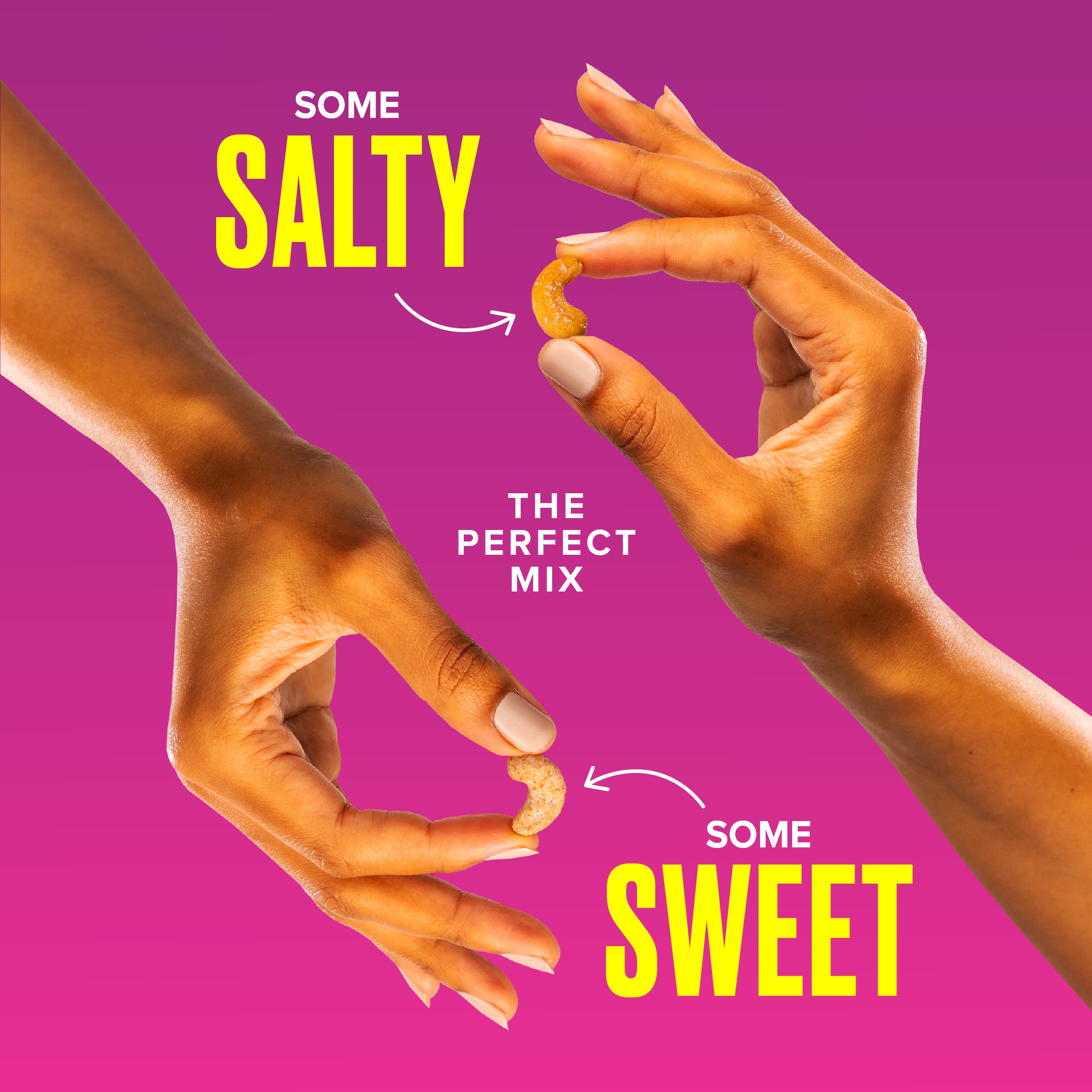 Salty + Sweet Cinnamon Crunch Cashews