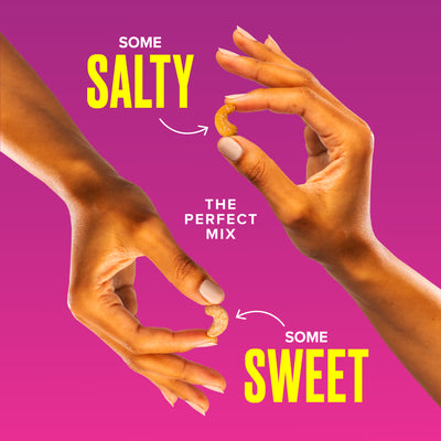 Salty + Sweet Cinnamon Crunch Cashews
