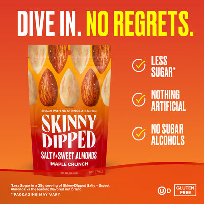 Salty + Sweet Maple Crunch Almonds