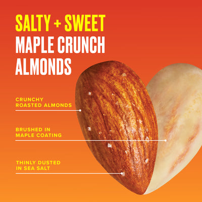 Salty + Sweet Maple Crunch Almonds