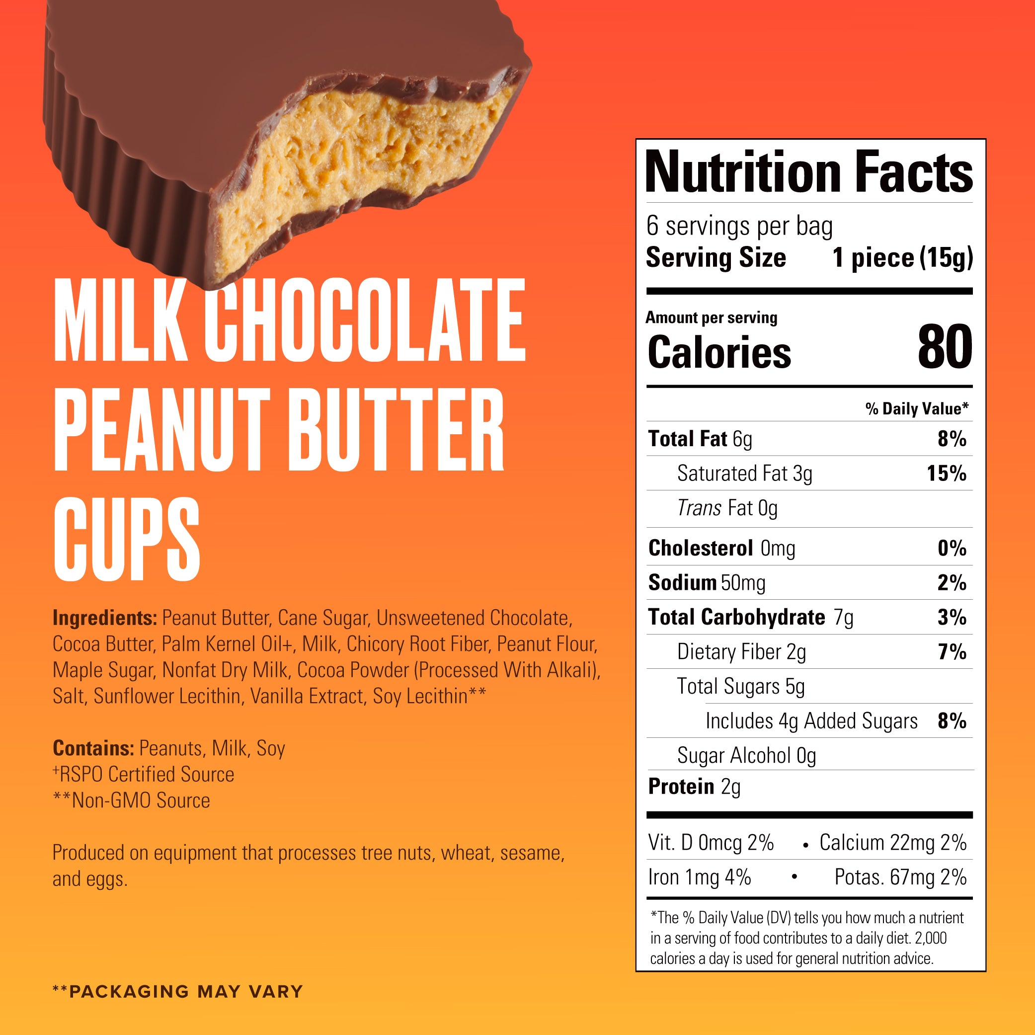 Milk Chocolate Peanut Butter Cups