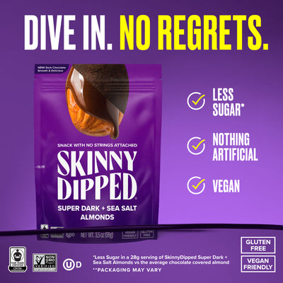 Super Dark + Sea Salt Almonds
