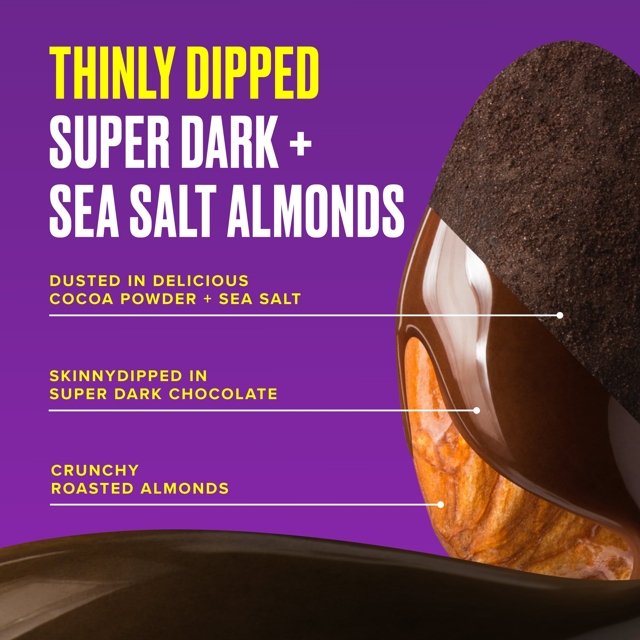 Super Dark + Sea Salt Almonds