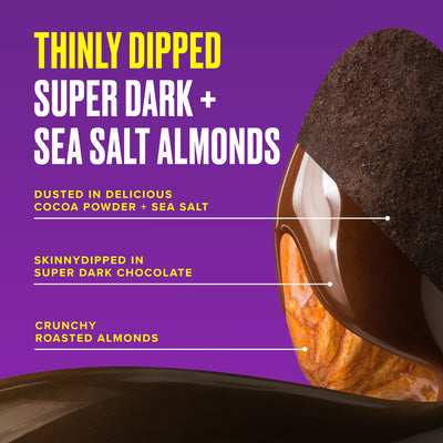 Super Dark + Sea Salt Almonds