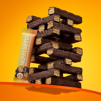 Dark Chocolate Peanut Butter Wafers