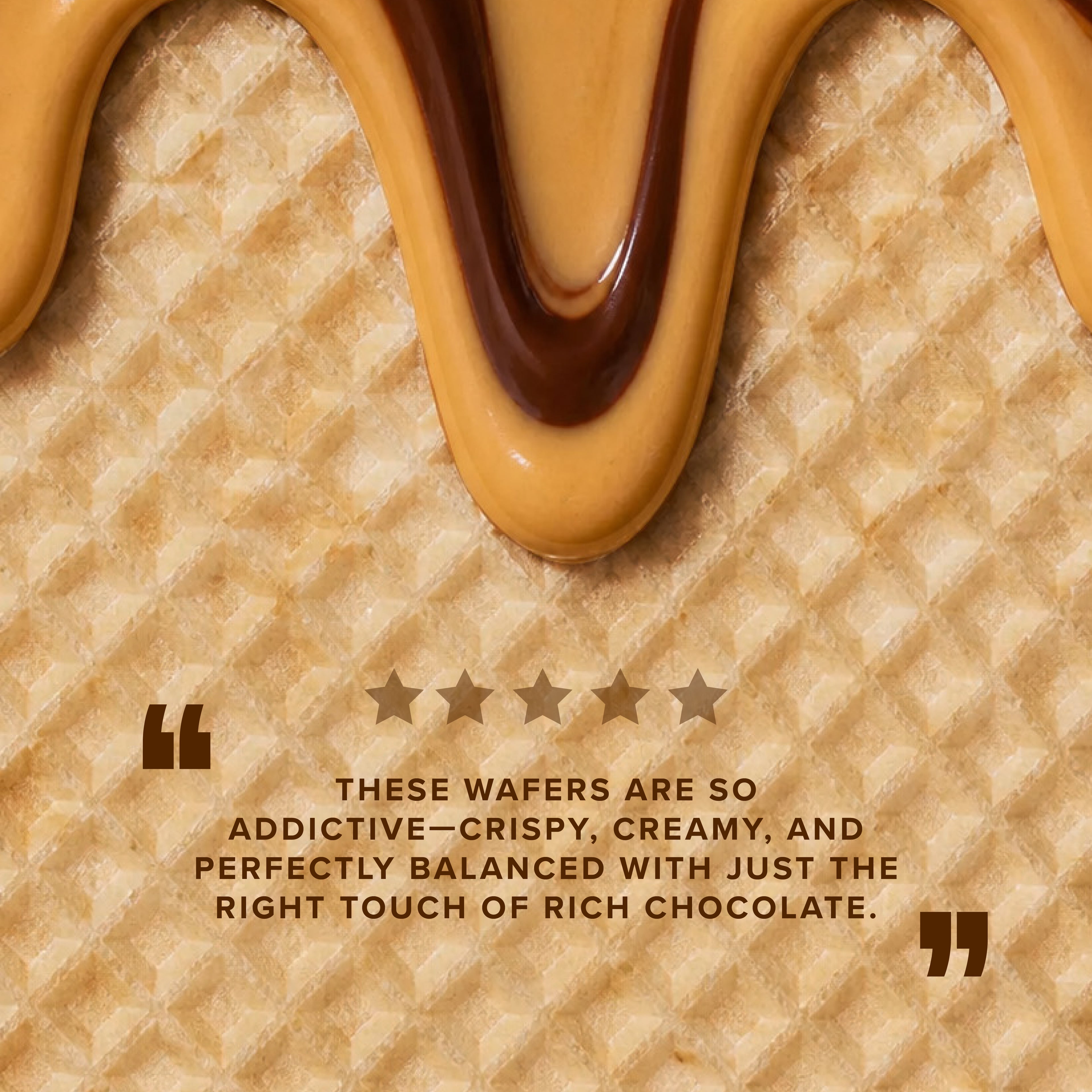 Dark Chocolate Peanut Butter Wafers