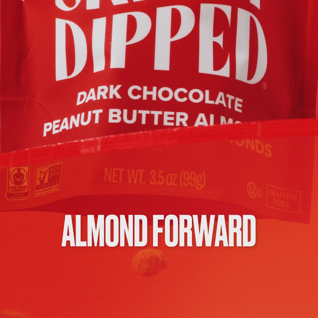 Dark Chocolate Peanut Butter Almonds